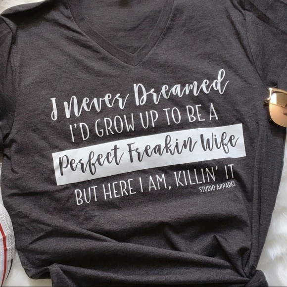 5TH RESTOCK❗️Perfect Freakin Wife T-Shirt - Picture 4 of 4